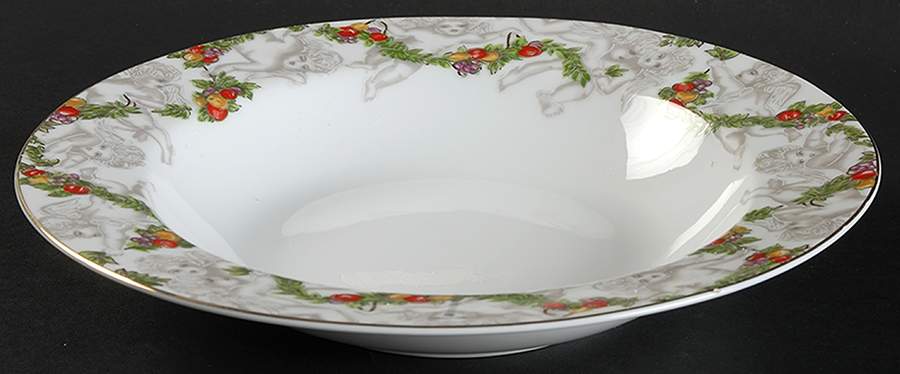 Cherubine Rim Soup Bowl by American Atelier-1