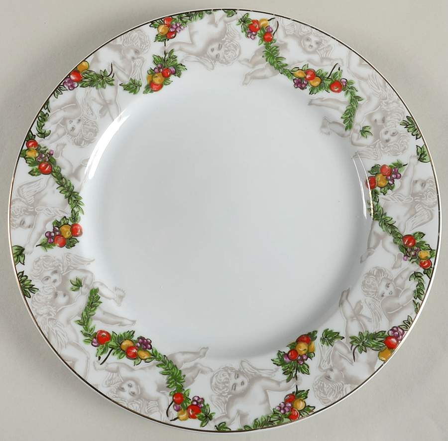 Cherubine 12" Chop Plate (Round Platter) by American Atelier-1