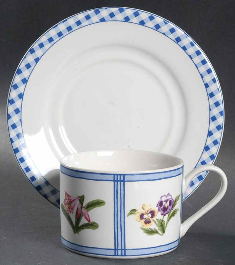 Elizabeth Flat Cup & Saucer Set by American Atelier-1