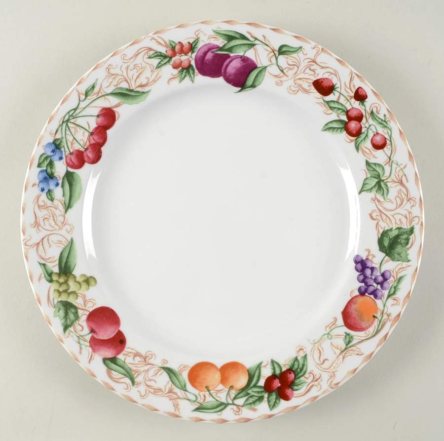 Florentine Fruit 12" Chop Plate (Round Platter) by American Atelier-1