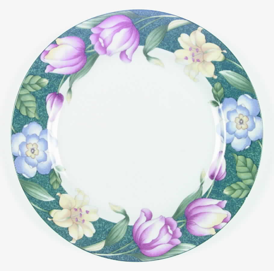 Flower Garden Dinner Plate by American Atelier-1