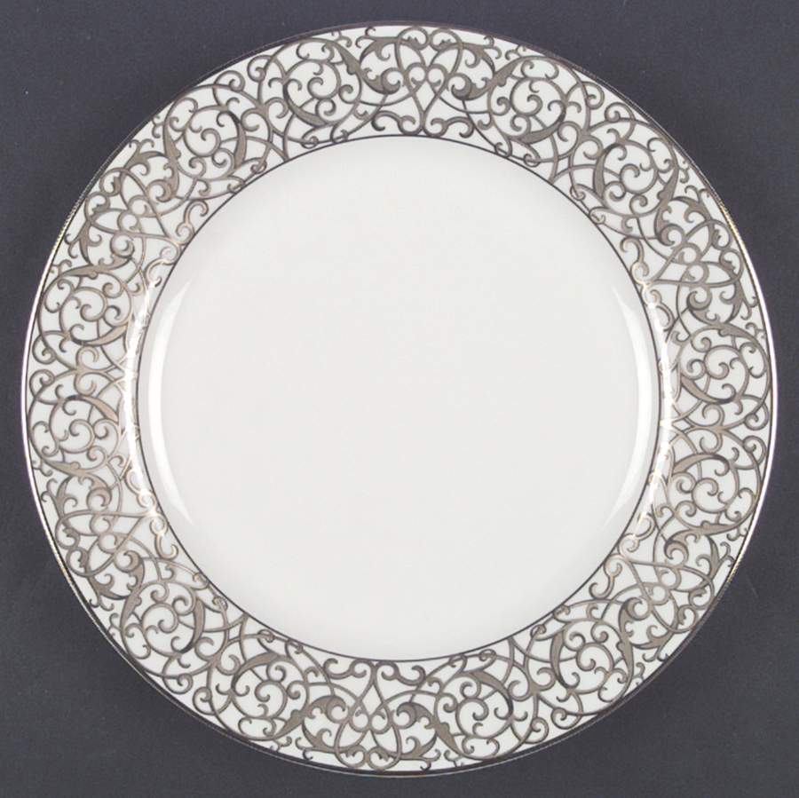Florentine Gold Scroll Dinner Plate by American Atelier-1