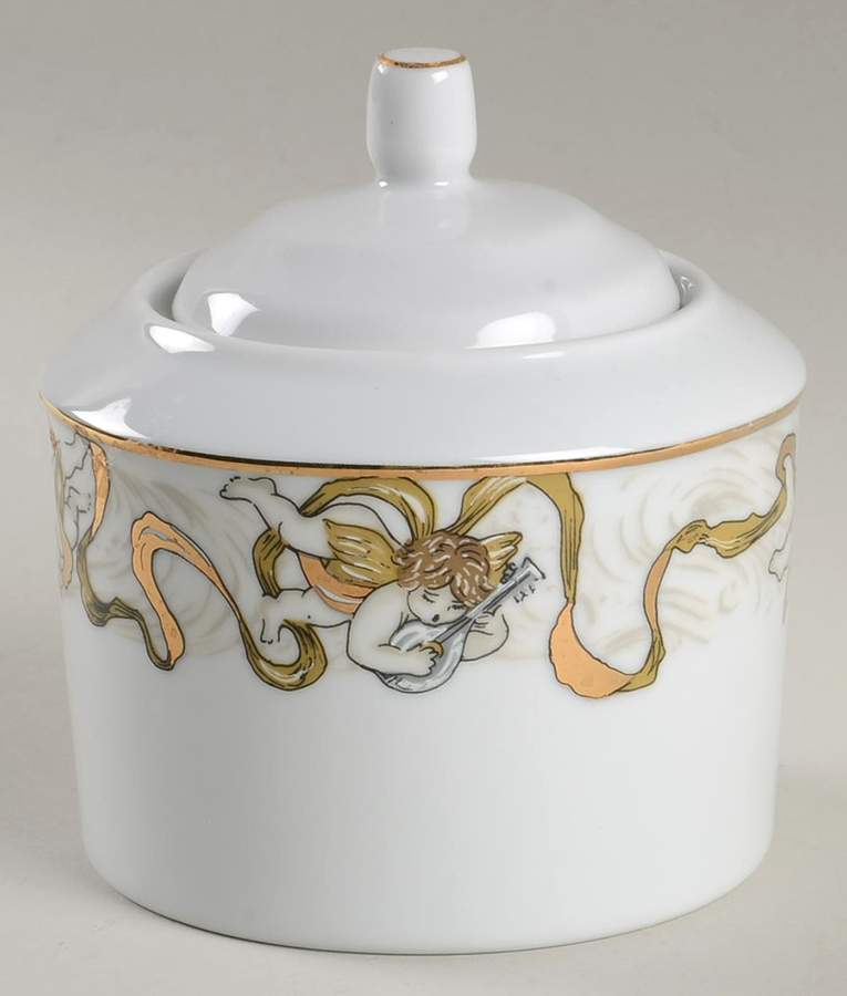 Heavenly Host Sugar Bowl & Lid by American Atelier-1