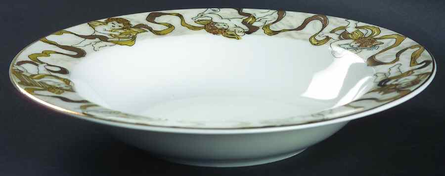 Heavenly Host Large Rim Soup Bowl by American Atelier-1