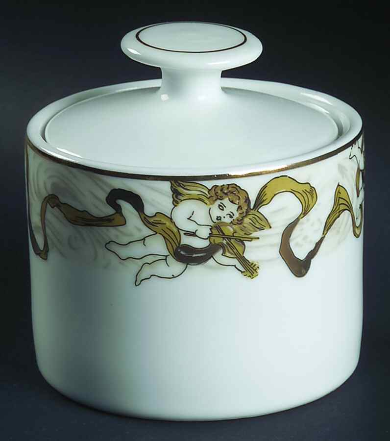Heavenly Host Sugar Bowl & Lid by American Atelier-1