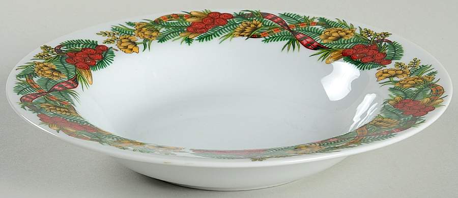 Holiday Heritage Rim Soup Bowl by American Atelier-1