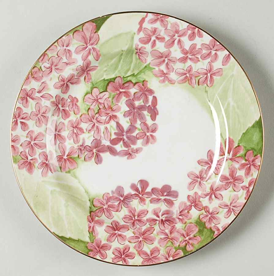 Hydrangea (5017) Salad Plate by American Atelier-1