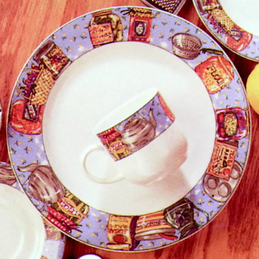 Pantry Dinner Plate by American Atelier-1