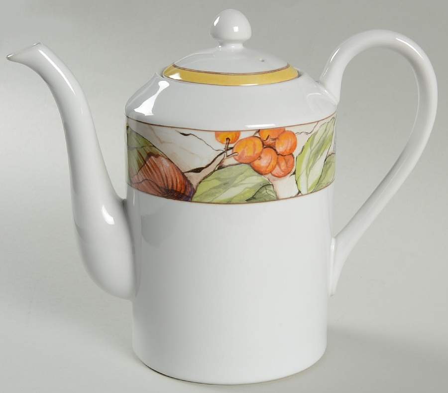 Pompeii Fruit Teapot & Lid by American Atelier-1