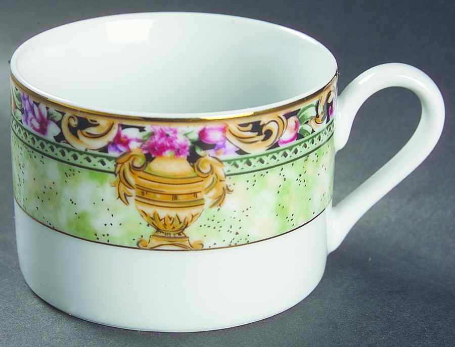 Tuscan Garden Flat Cup by American Atelier-1