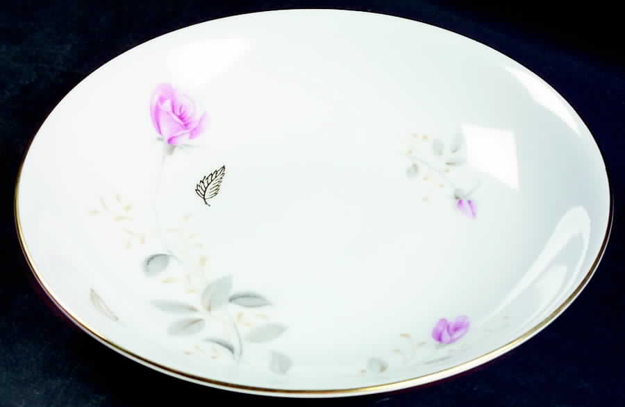Flamingo Rose Coupe Soup Bowl by Abalone-1
