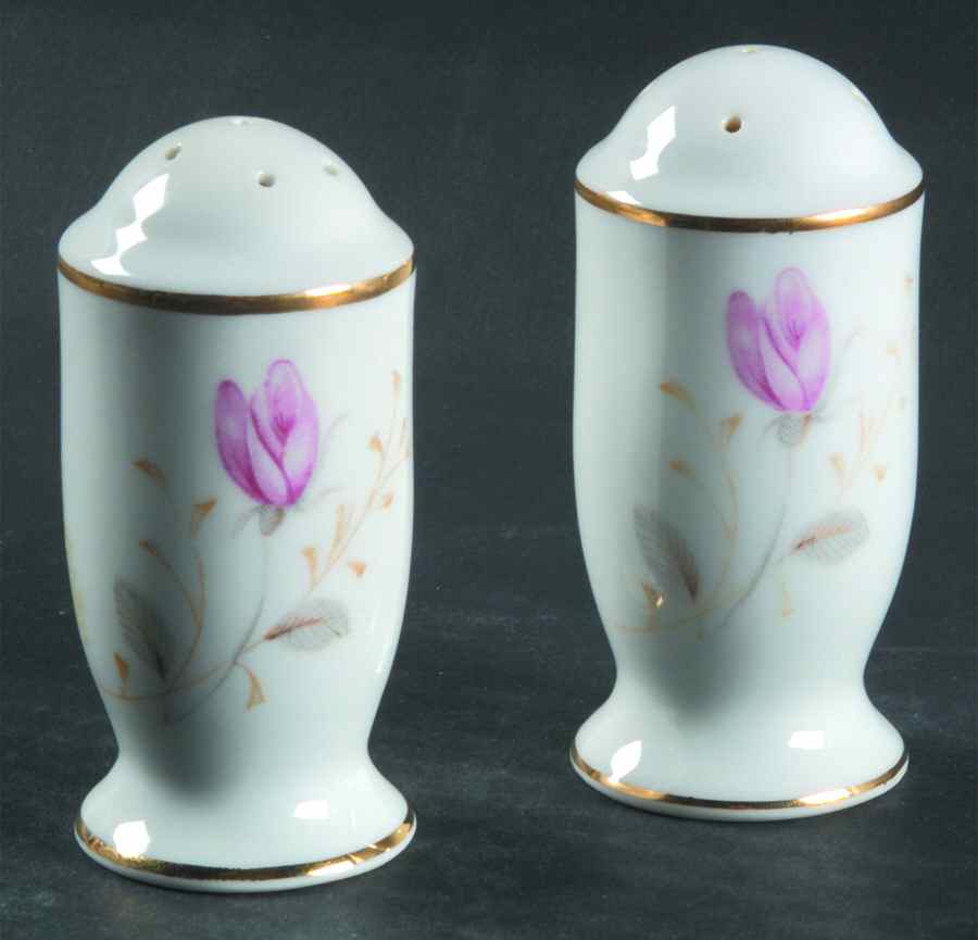 Flamingo Rose Salt & Pepper Set by Abalone-1