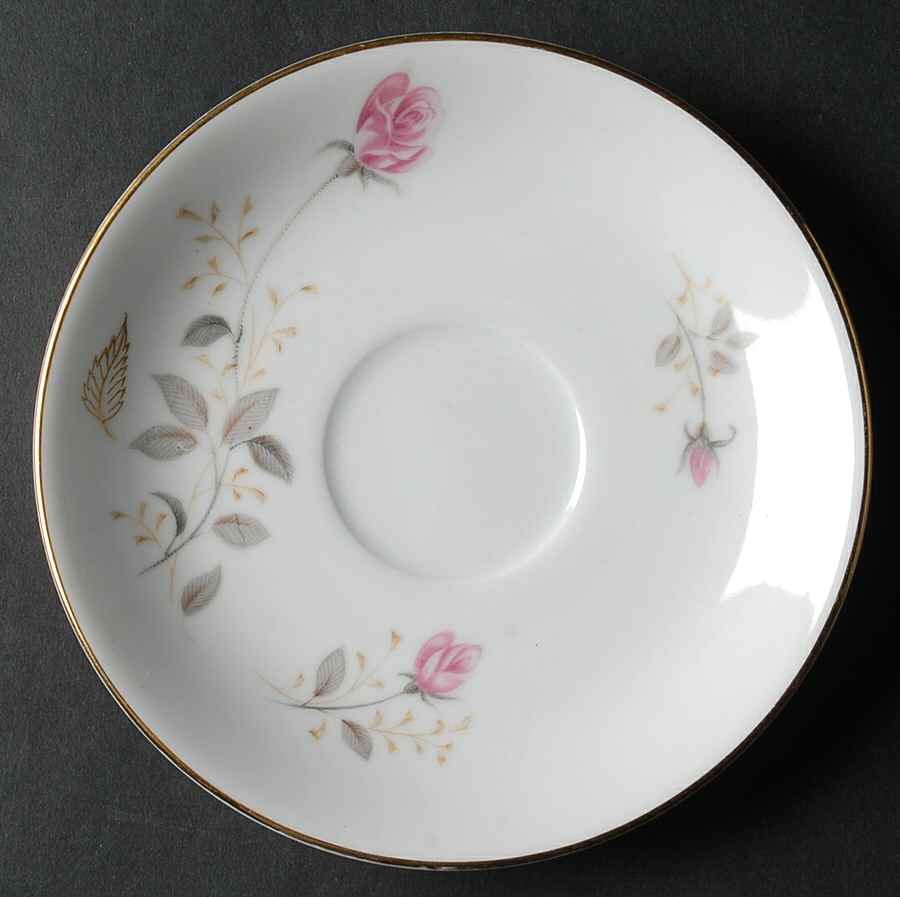 Flamingo Rose Saucer by Abalone-1