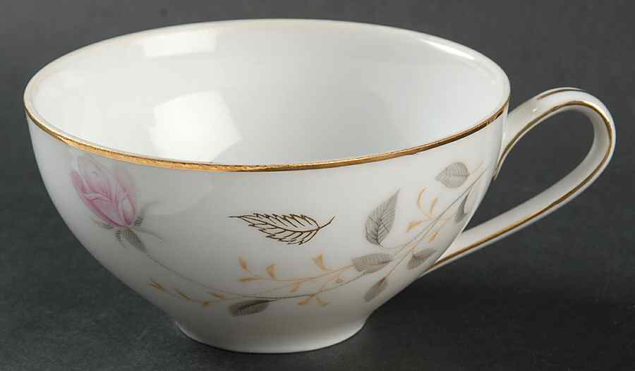 Flamingo Rose Flat Cup by Abalone-1