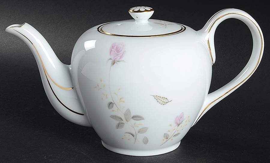 Flamingo Rose Teapot & Lid by Abalone-1
