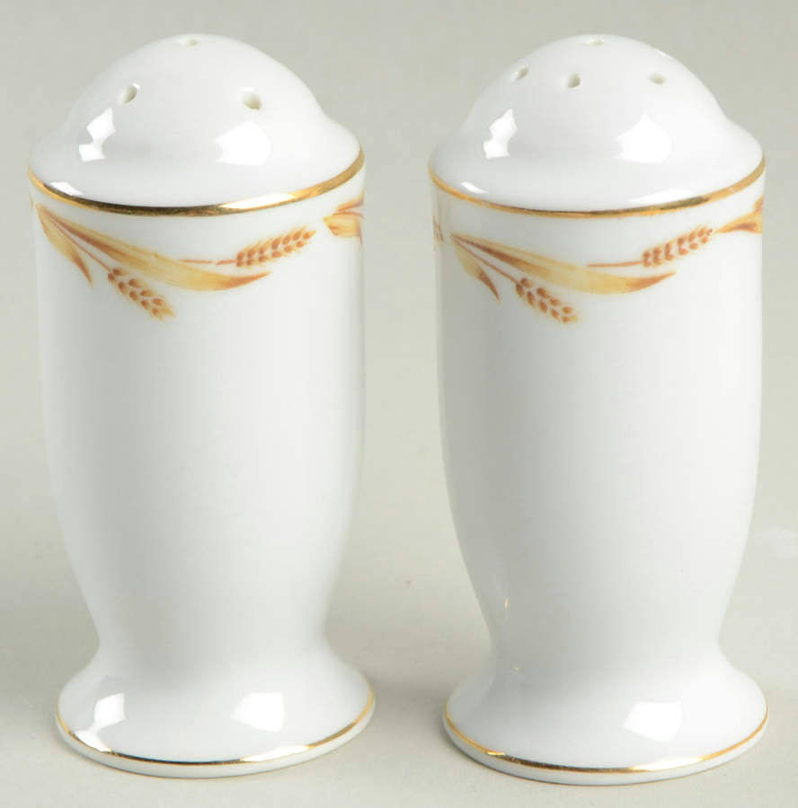 Golden Grain Salt & Pepper Set by Abalone-1