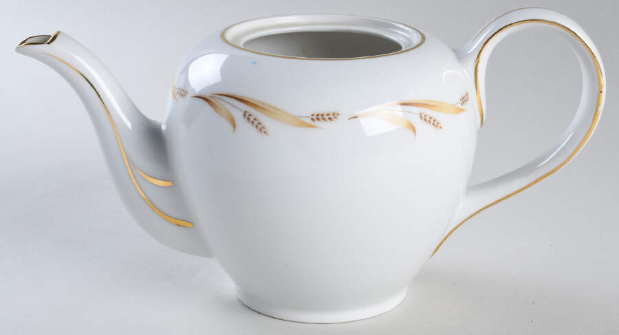 Golden Grain Teapot No Lid by Abalone-1