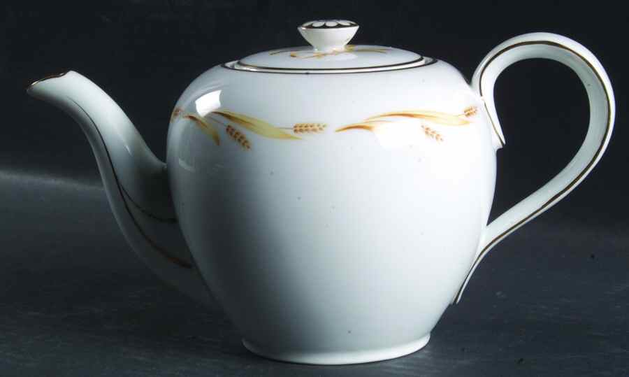 Golden Grain Teapot & Lid by Abalone-1