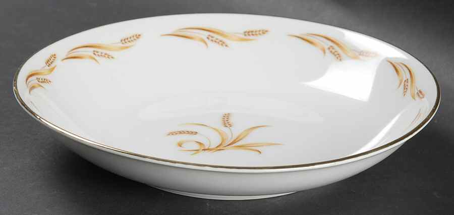 Golden Grain Coupe Soup Bowl by Abalone-1