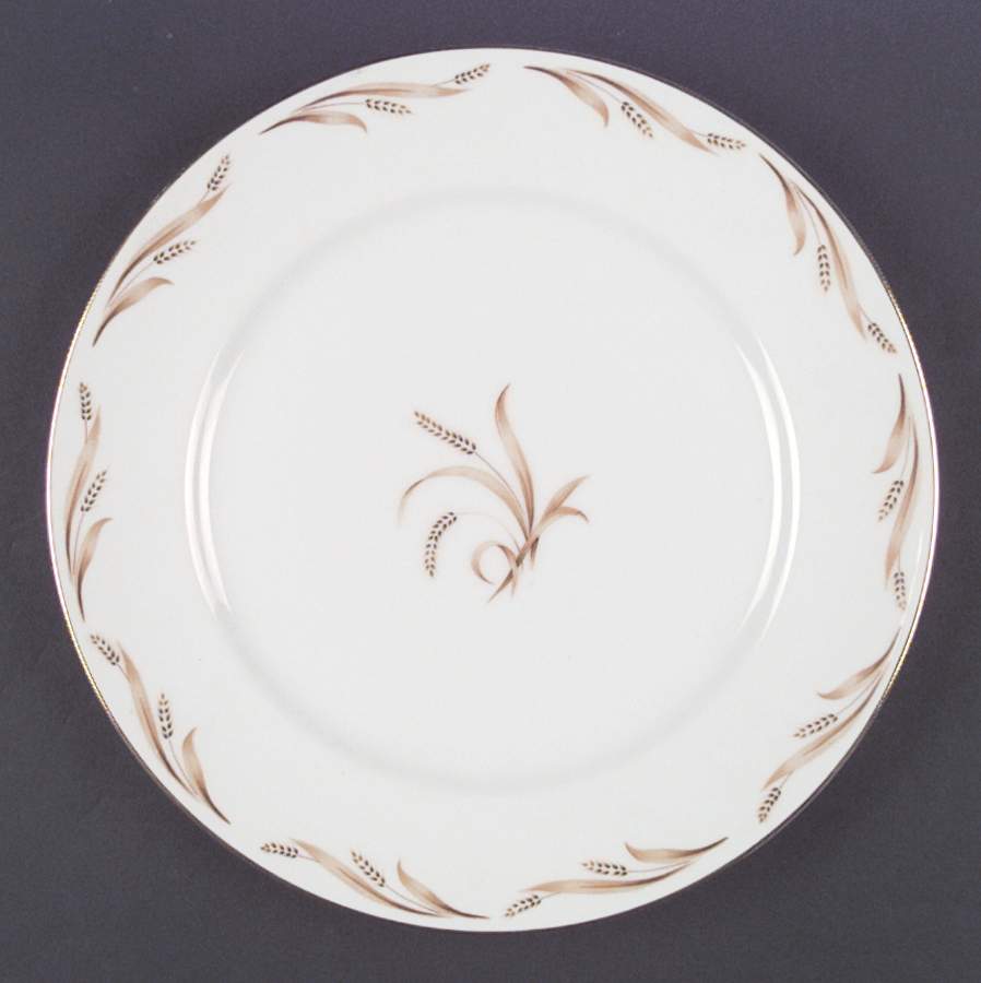 Golden Grain Dinner Plate by Abalone-1