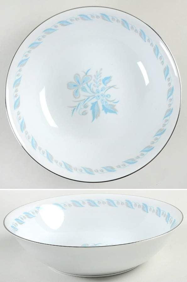 Sky Flower 9" Round Vegetable Bowl by Abalone-1