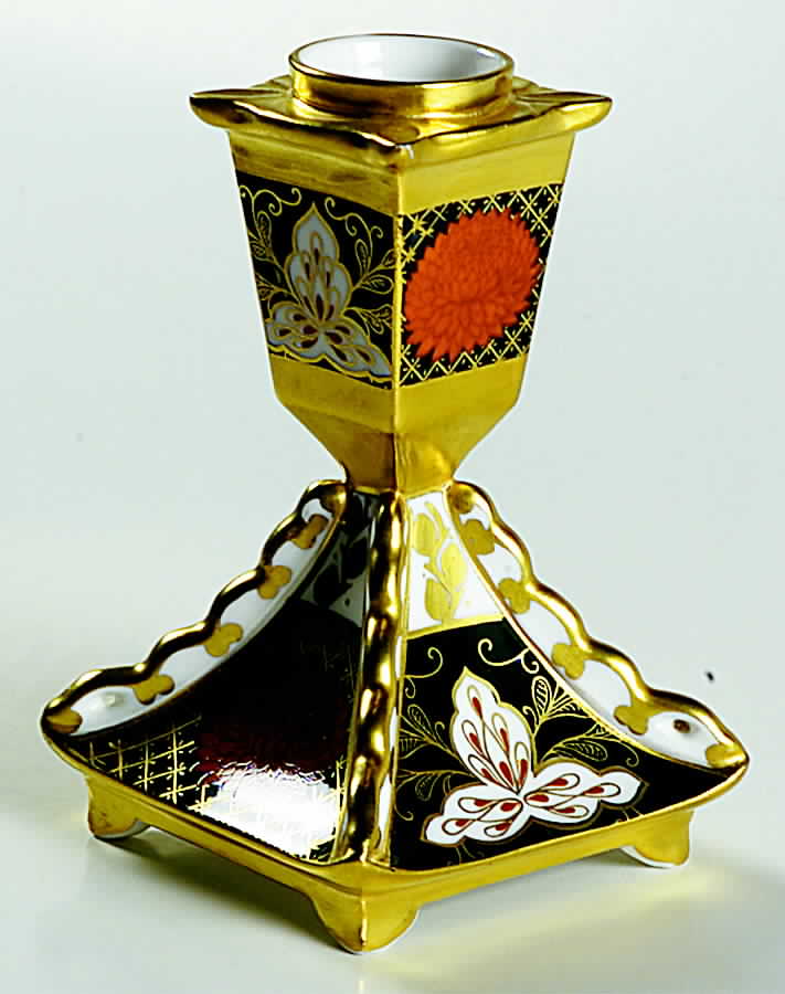 Chrysanthemum Single Light Candlestick by Abbeydale-1