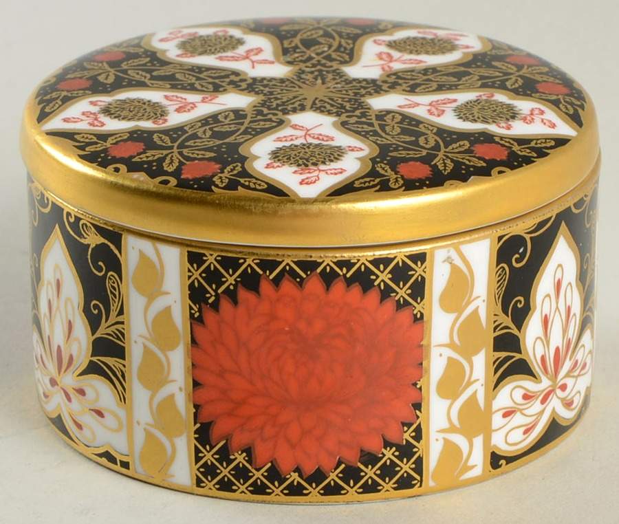 Chrysanthemum 3" Round Box & Lid by Abbeydale-1