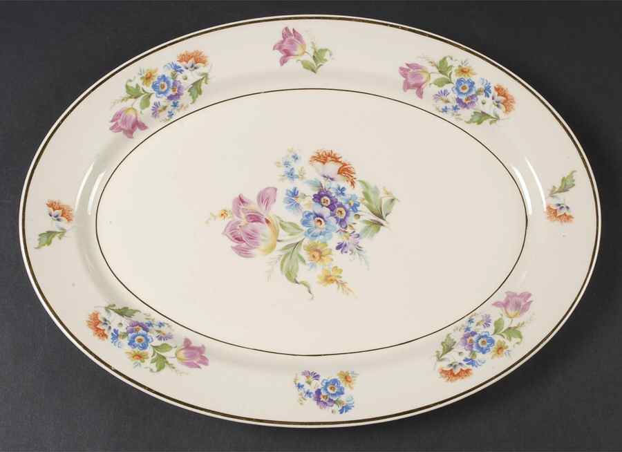 ABE1 12" Oval Serving Platter by Aberdeen-1