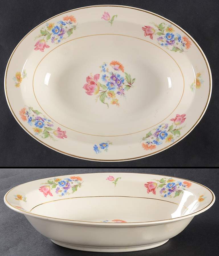 ABE1 9" Oval Vegetable Bowl by Aberdeen-1