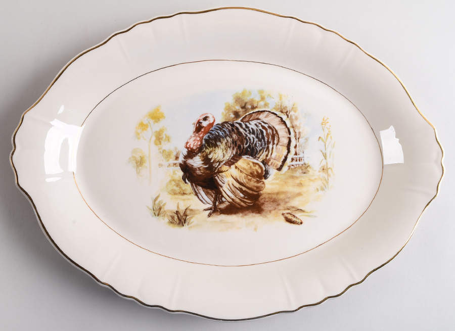ABE12 16" Oval Serving Platter by Aberdeen-1