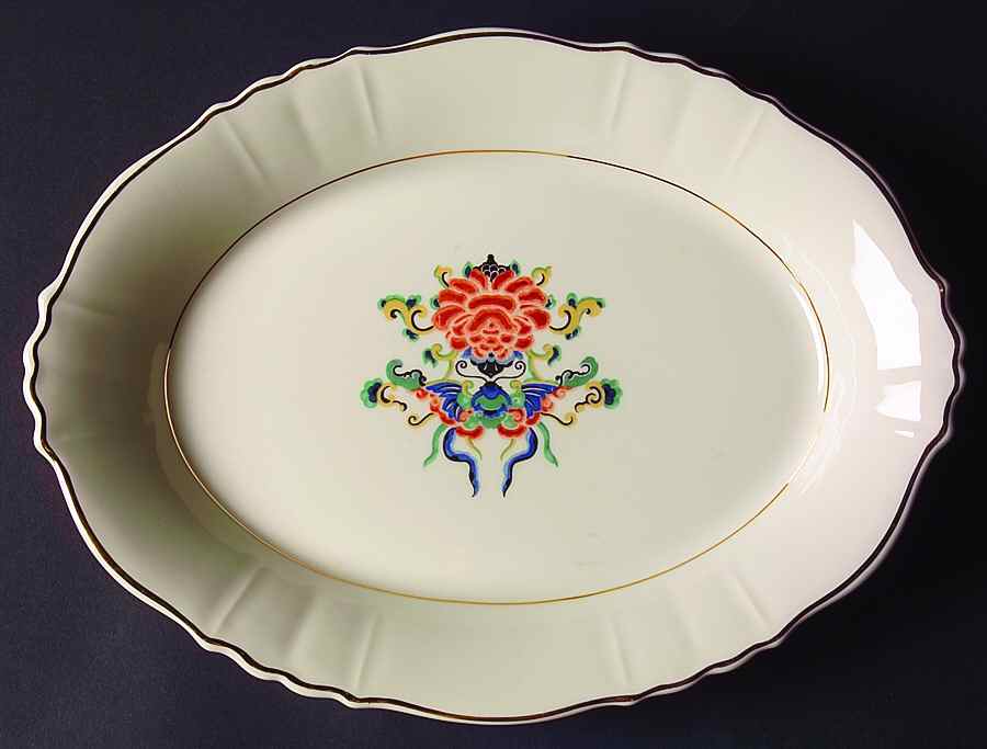 ABE14 12" Oval Serving Platter by Aberdeen-1