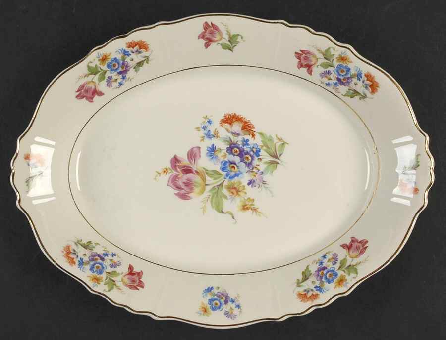 ABE3 12" Oval Serving Platter by Aberdeen-1