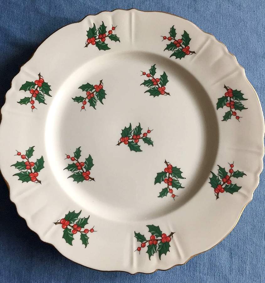 Merry Christmas Dinner Plate by Aberdeen-1