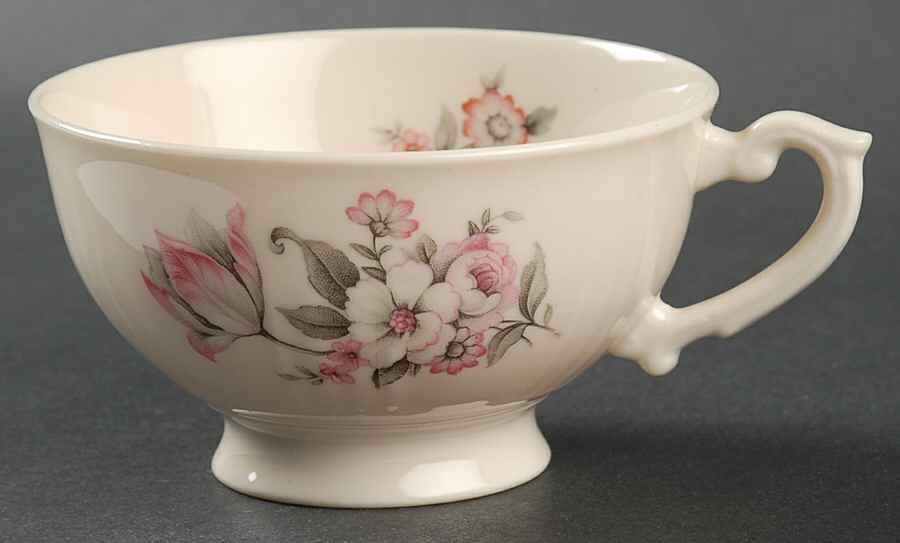 Moss Rose (Scalloped, No Trim) Footed Cup by Aberdeen-1