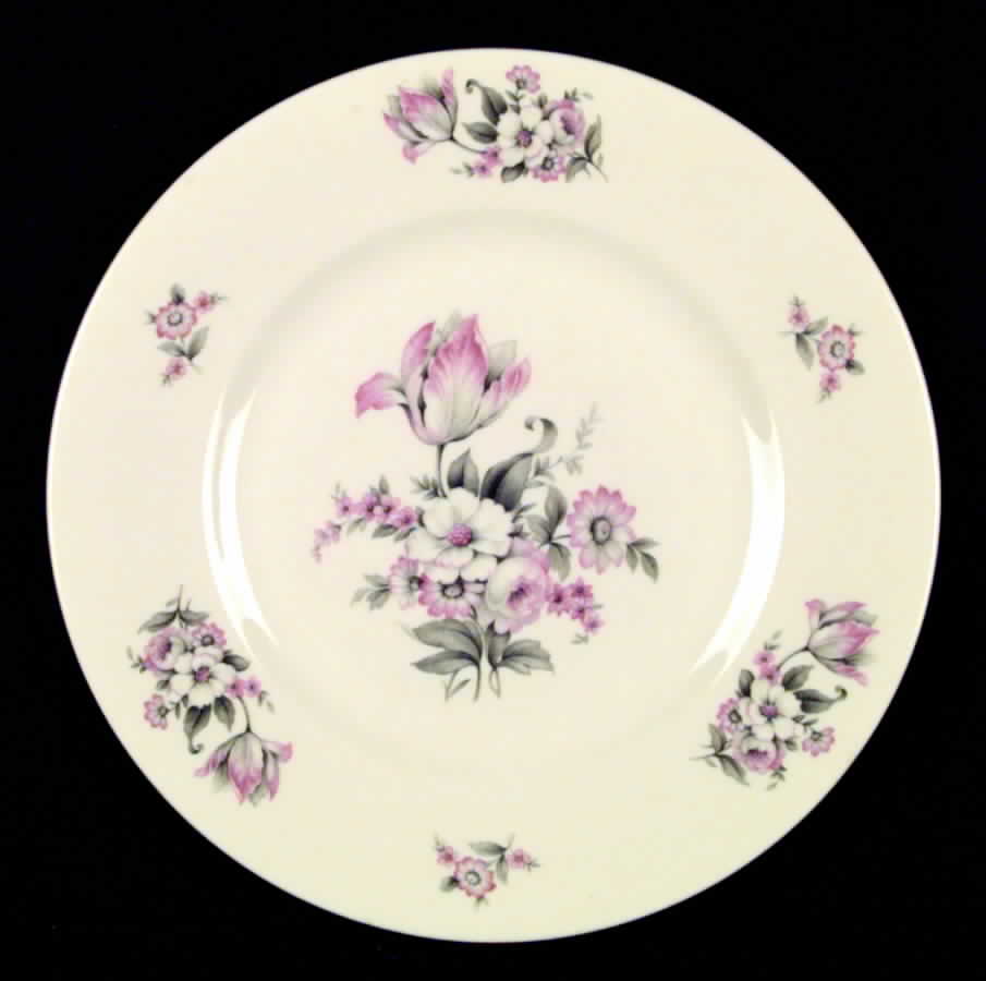 Moss Rose (Smooth Edge, No Trim) Dinner Plate by Aberdeen-1