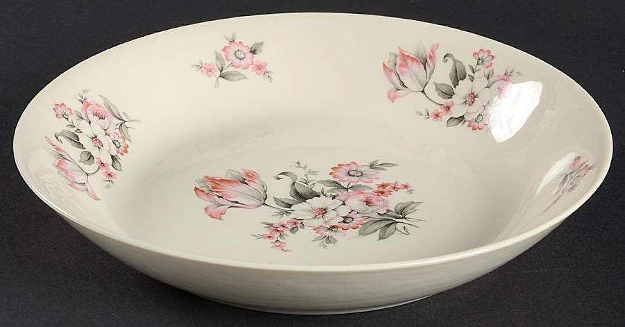 Moss Rose (Smooth Edge, No Trim) Coupe Cereal Bowl by Aberdeen-1