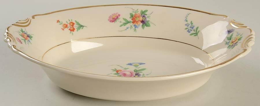 Selma (Smooth) 10" Oval Vegetable Bowl by Aberdeen-1