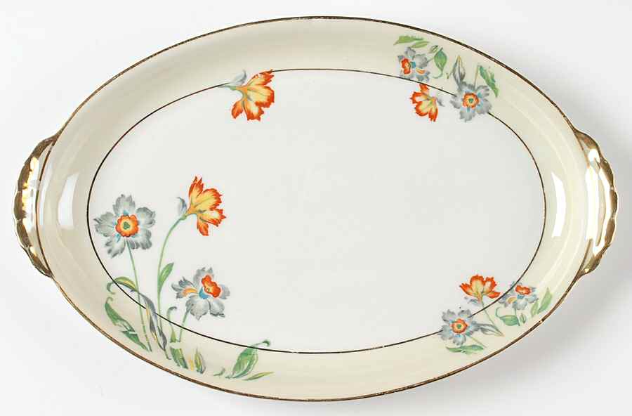 ACC1 12" Oval Serving Platter by Amc China-Germany-1