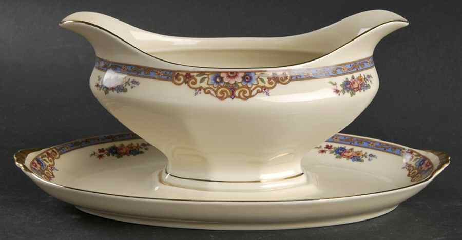 ACC2 Gravy Boat with Attached Underplate by Amc China-Germany-1