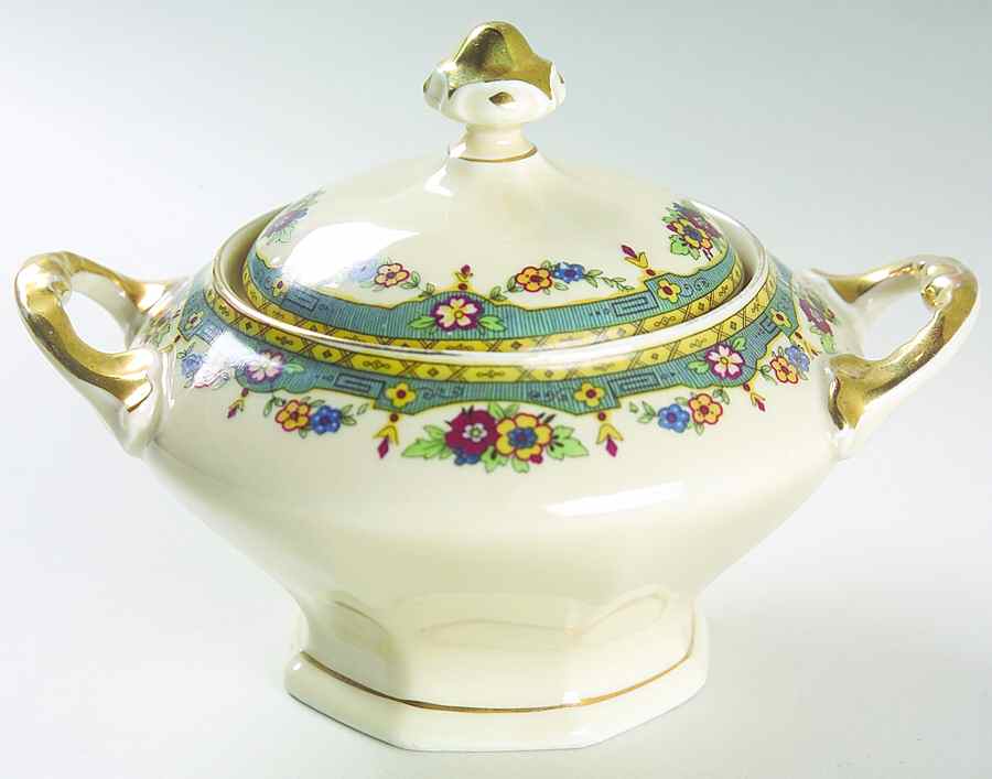 ACC3 Sugar Bowl & Lid by Amc China-Germany-1