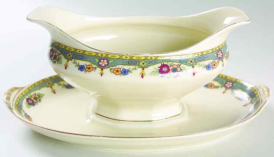 ACC3 Gravy Boat with Attached Underplate by Amc China-Germany-1