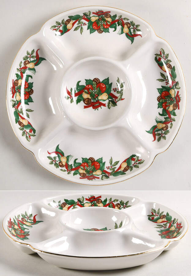 Christmas Bounty 5-Part Relish by Amc China-Germany-1