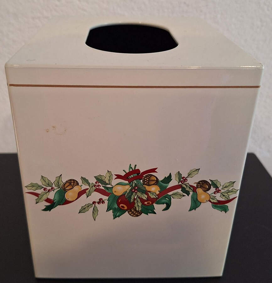 Christmas Bounty Rectangular Tissue Box Cover by Amc China-Germany-1