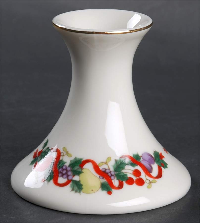 Christmas Bounty Single Light Candlestick by Amc China-Germany-1