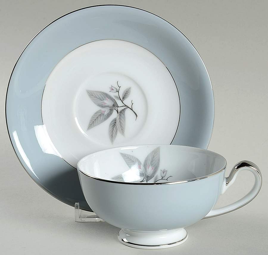 Bellaire Footed Cup & Saucer Set by ACI-1