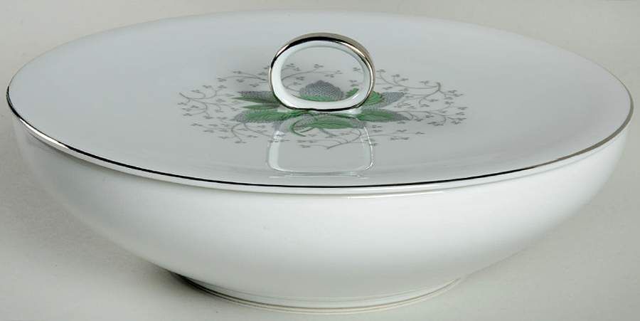 Celeste Round Covered Vegetable by ACI-1