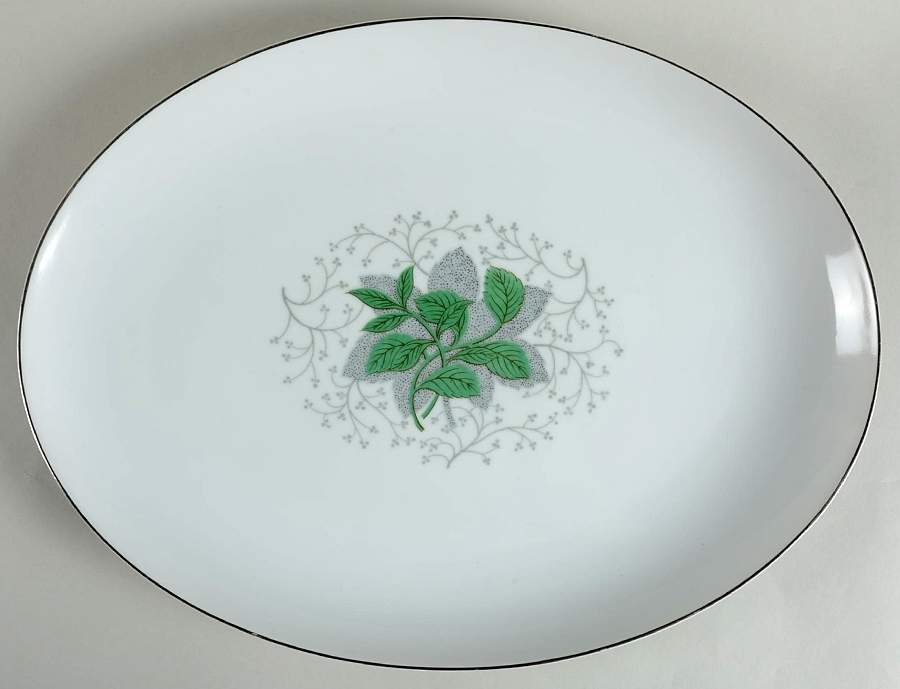 Celeste 16" Oval Serving Platter by ACI-1