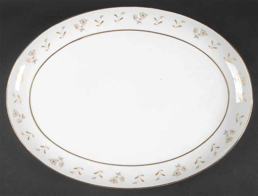 Denise 16" Oval Serving Platter by ACI-1