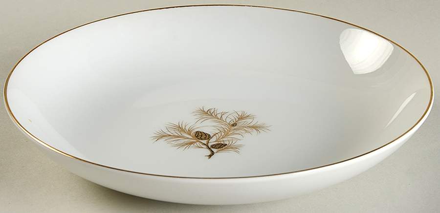 Golden Pine Coupe Soup Bowl by ACI-1