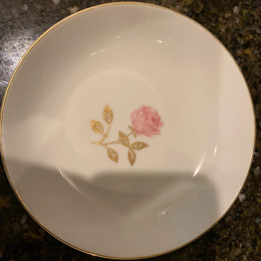 Golden Rose Fruit/Dessert (Sauce) Bowl by ACI-1